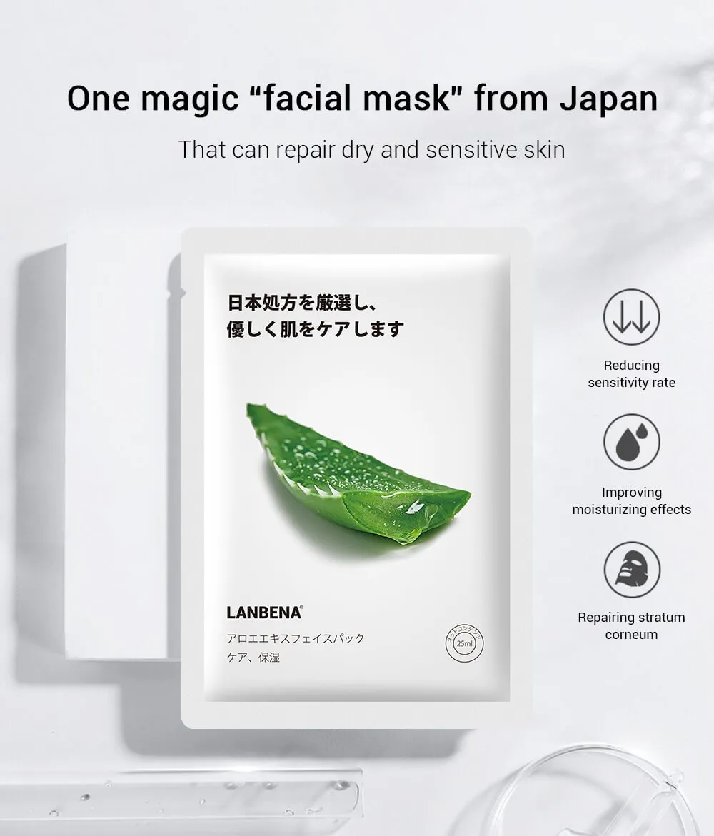 Aloe Serum Facial Mask