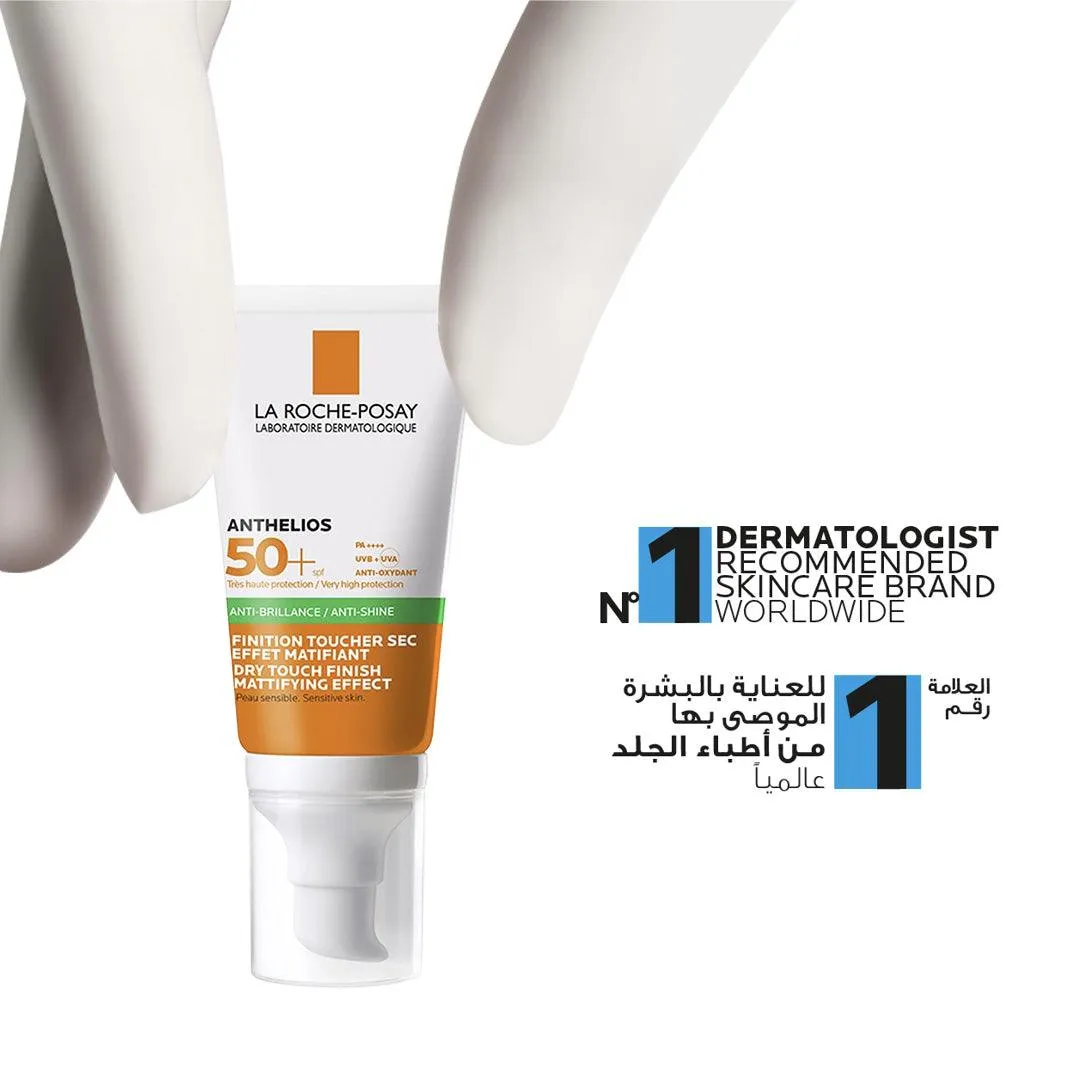 Anthelios XL Anti-Shine, Non-Perfumed, Dry-Touch Gel-Cream SPF50 