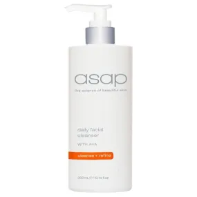 asap daily facial cleanser 300ml - bonus size