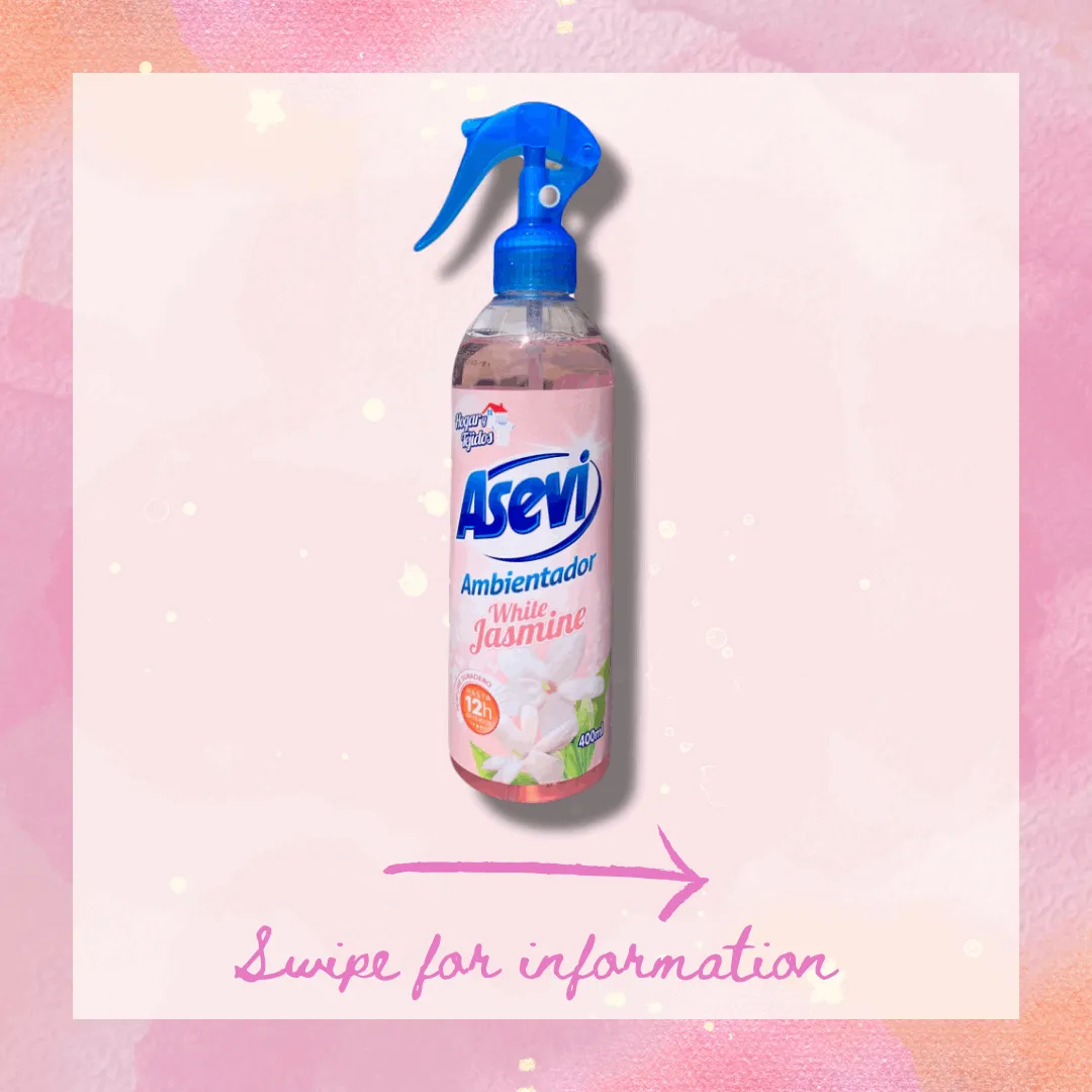 Asevi Air & Fabric Spray WHITE JASMINE 400ml