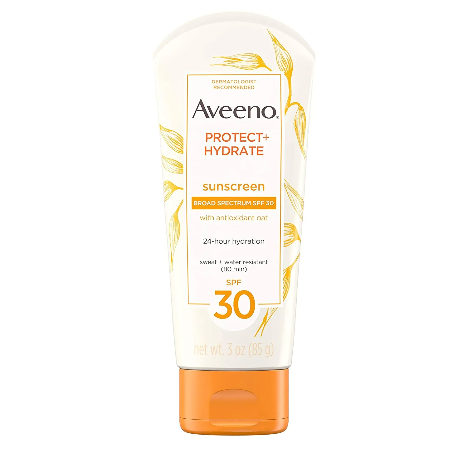 Aveeno Protect   Hydrate Moisturizing Sunscreen Lotion with Broad Spectrum SPF 30