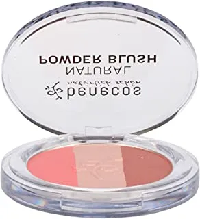 Benecos Natural Trio Powder Blush - contains Blush, Bronzer and Highlighter - Gives Light, Natural Look - for Fair to Medium Skin Tone