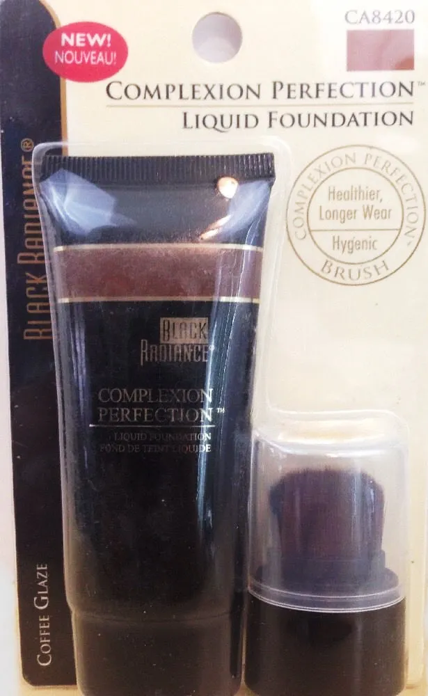 Black Radiance Complexion Perfection Liquid Foundation, Coffee Glaze