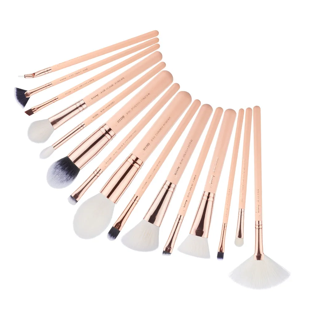 Chrysalid Eyes Face Makeup Brush Set 15 pcs T445