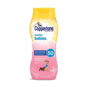 Coppertone WaterBABIES SPF 50 Sunscreen Lotion 8 oz 1 Each