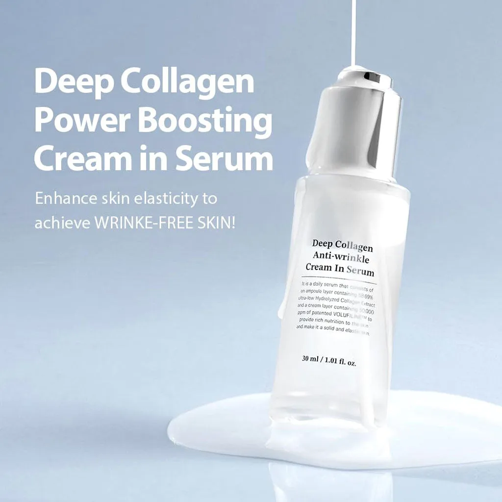 Deep Collagen Anti-wrinkle Cream In Serum