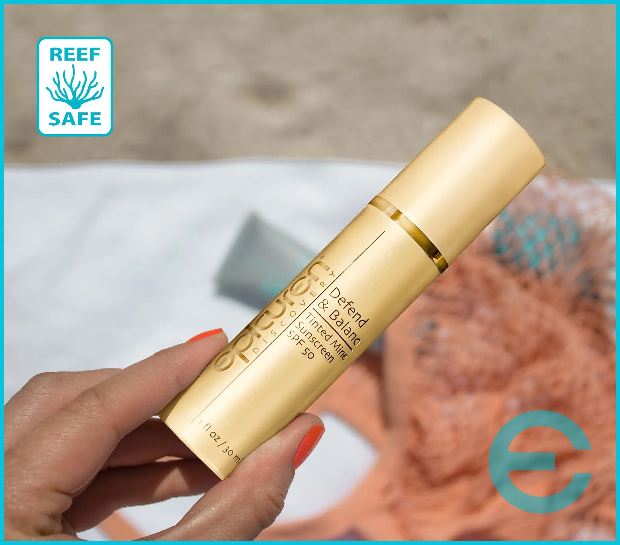 Defend & Balance Tinted Mineral Sunscreen SPF 50