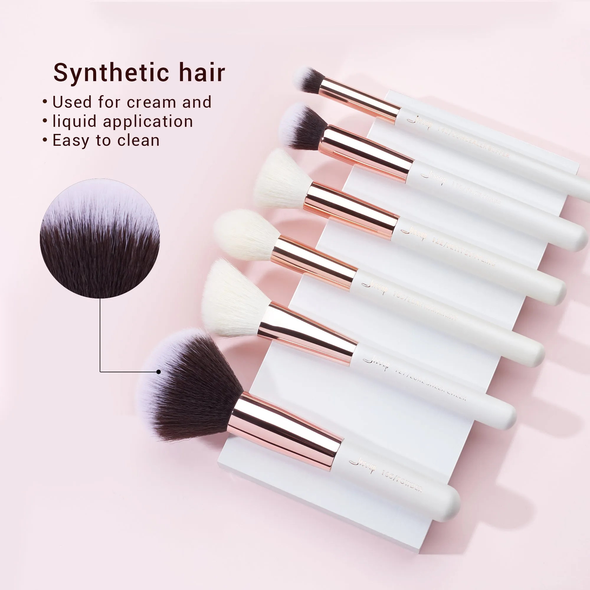 Individual 6Pcs Makeup Brush Set T224