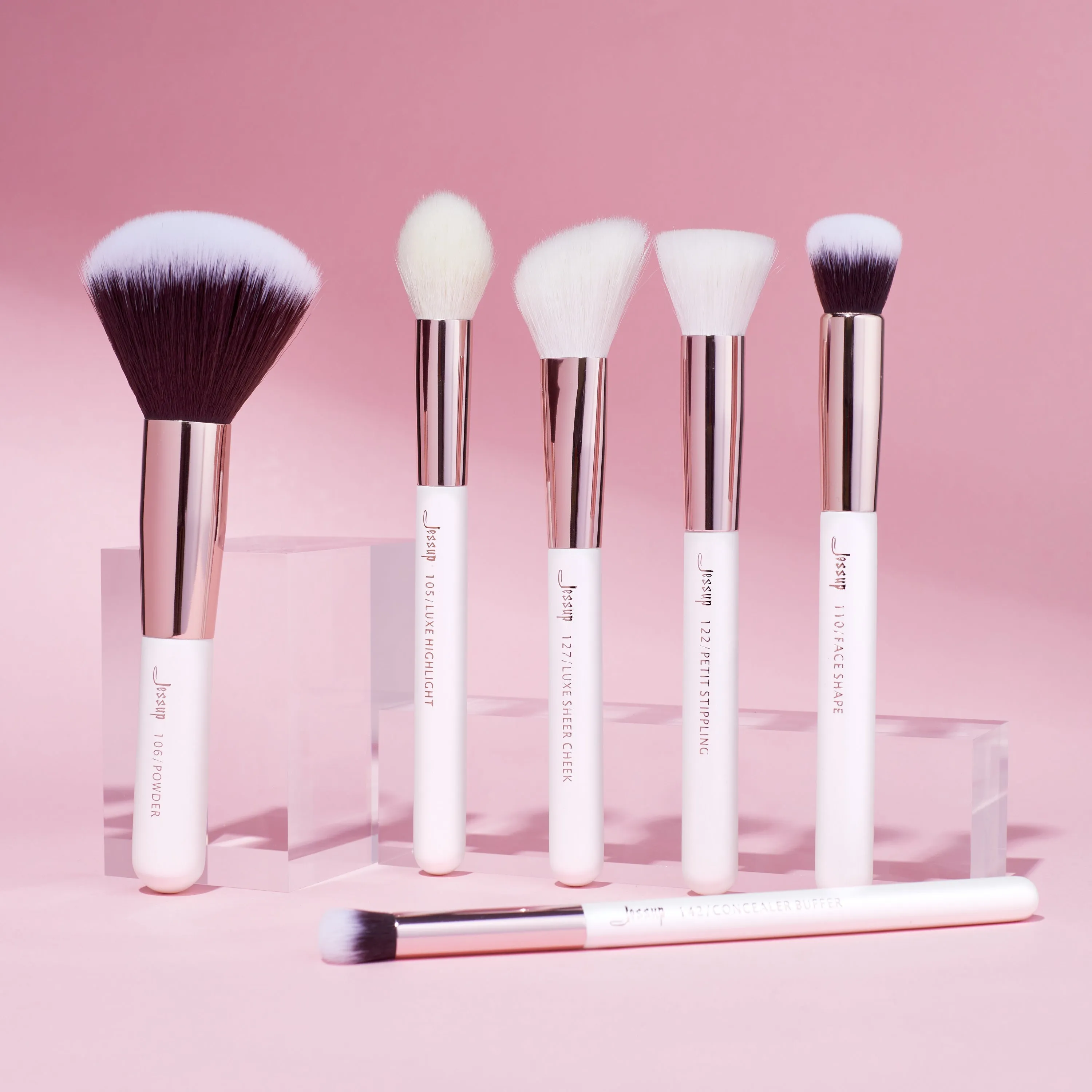 Individual 6Pcs Makeup Brush Set T224