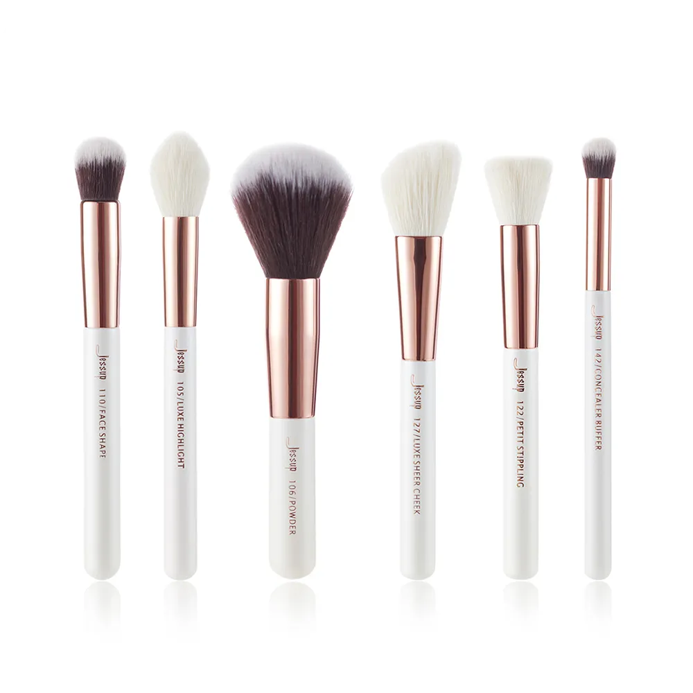 Individual 6Pcs Makeup Brush Set T224