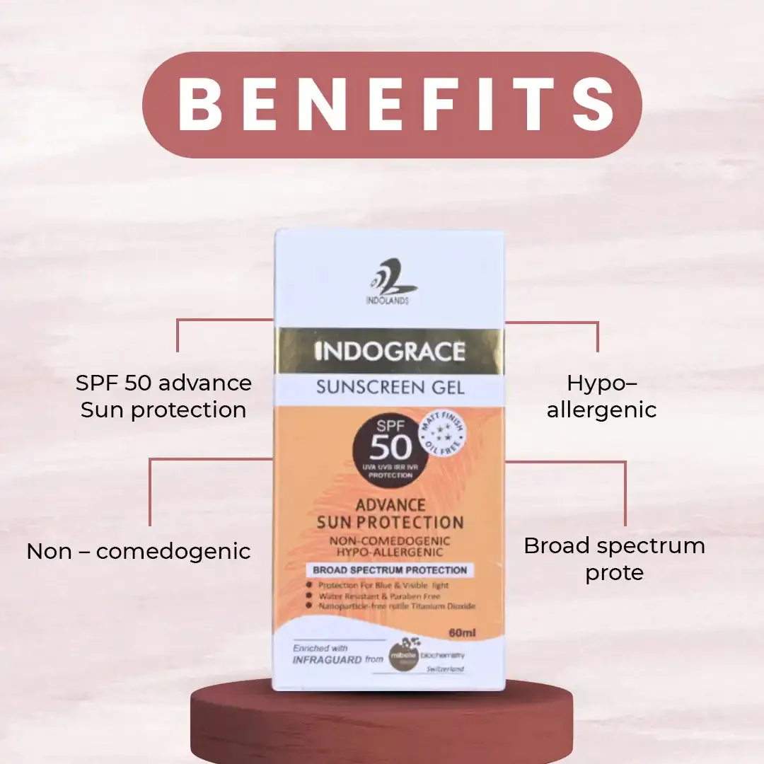 Indograce Sunscreen Gel