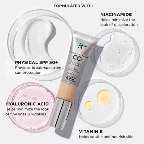 It CC  Color Correctiong Full Coverage Cream 32ml Light Medium