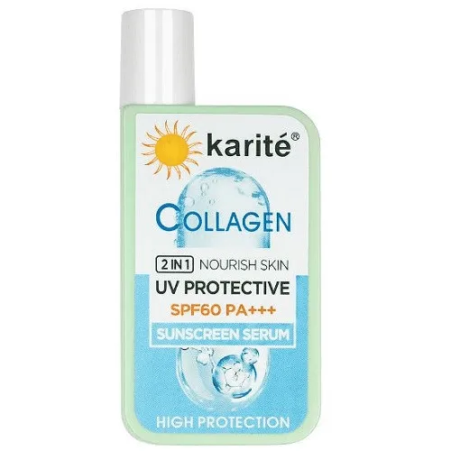 Karite Collagen Spf 60 UV Protective Sunscreen Serum - 60ml