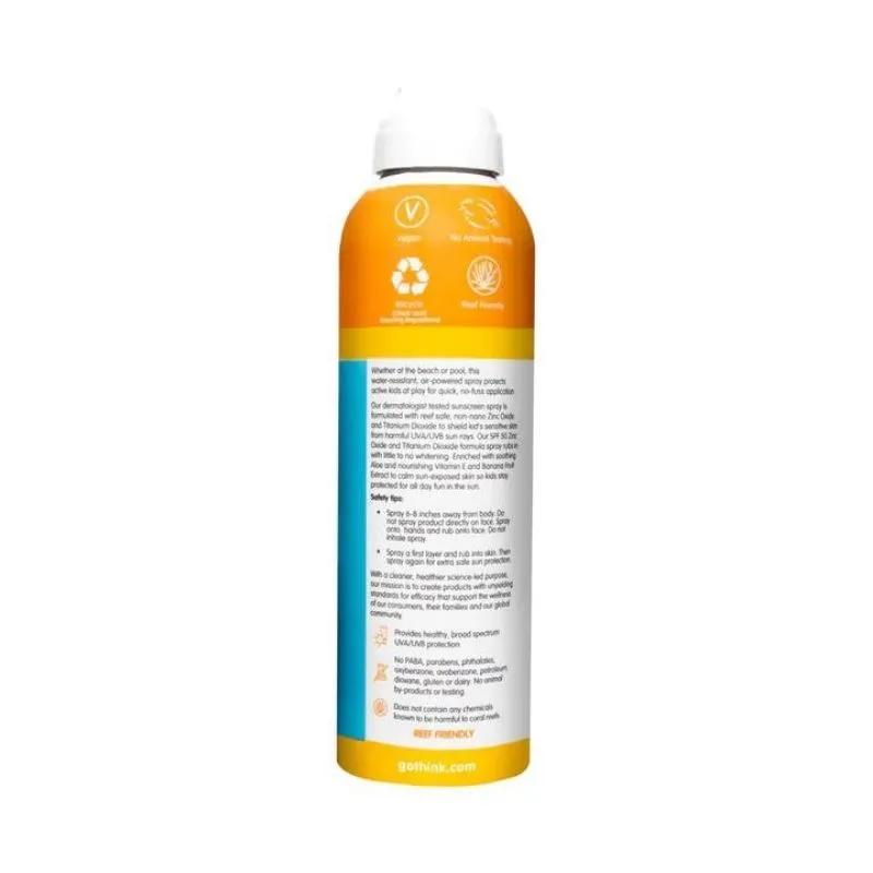 Kids SPF 50 Clear Zinc Sunscreen Spray