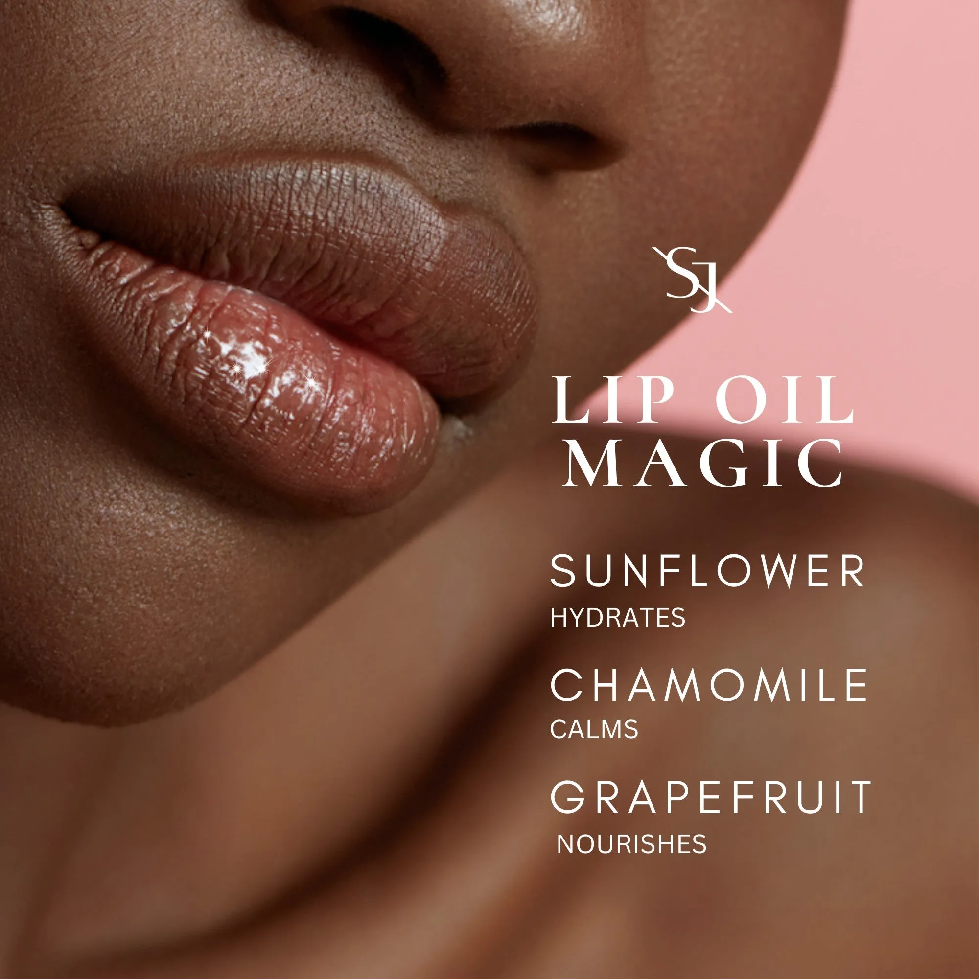 Luxury Lip Oil - Hydrating Vitamin C, Chamomile and Aloe