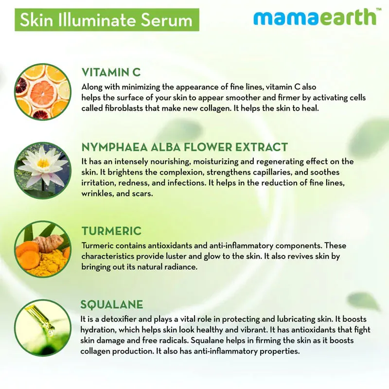 Mamaearth Skin Illuminate Vitamin C Face Serum (30gm)