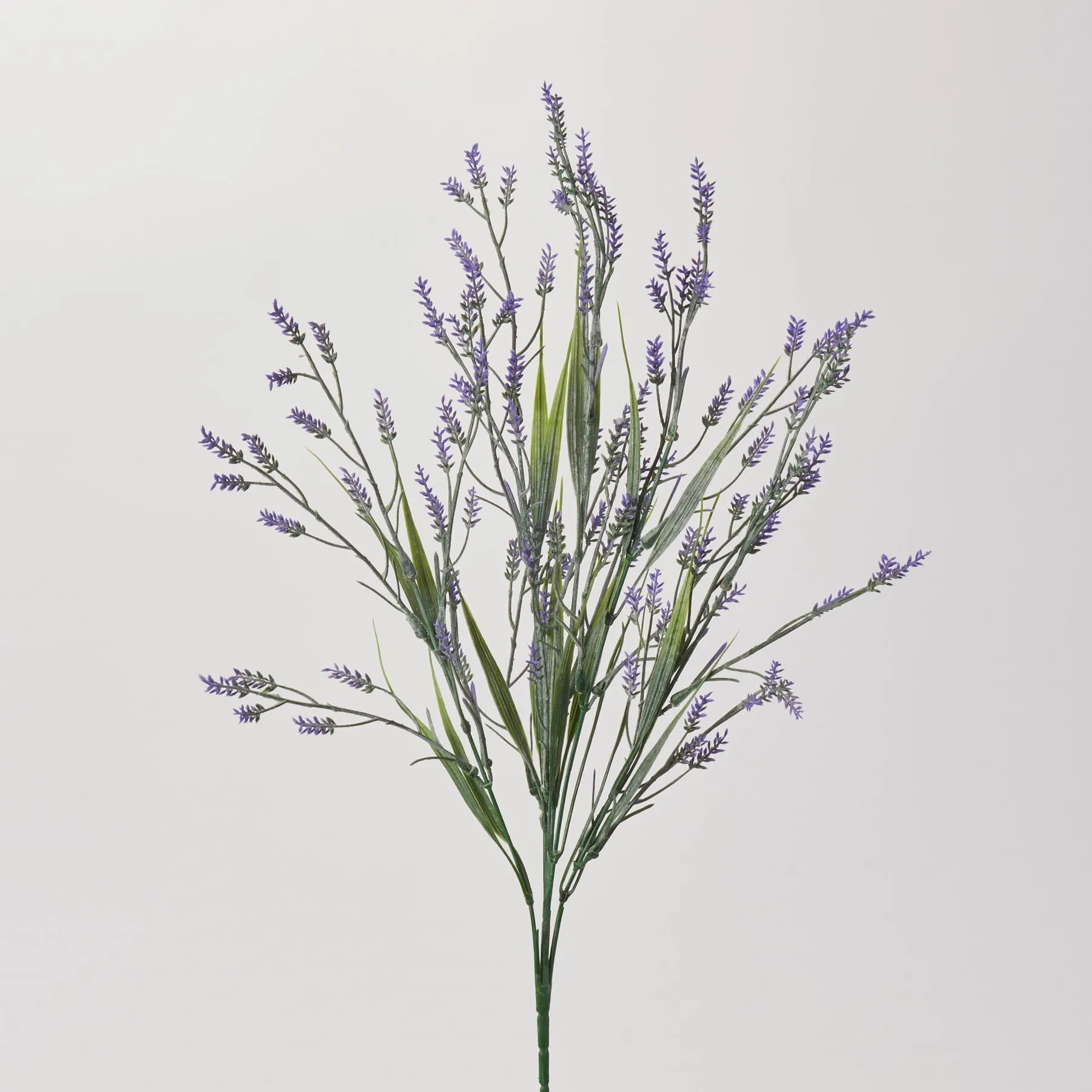 Purple Artificial Lavender Long Stem Faux Floral Spray - 28"