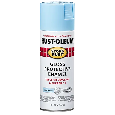 Rust-Oleum® Protective Enamel Spray Paint Gloss Harbor Blue