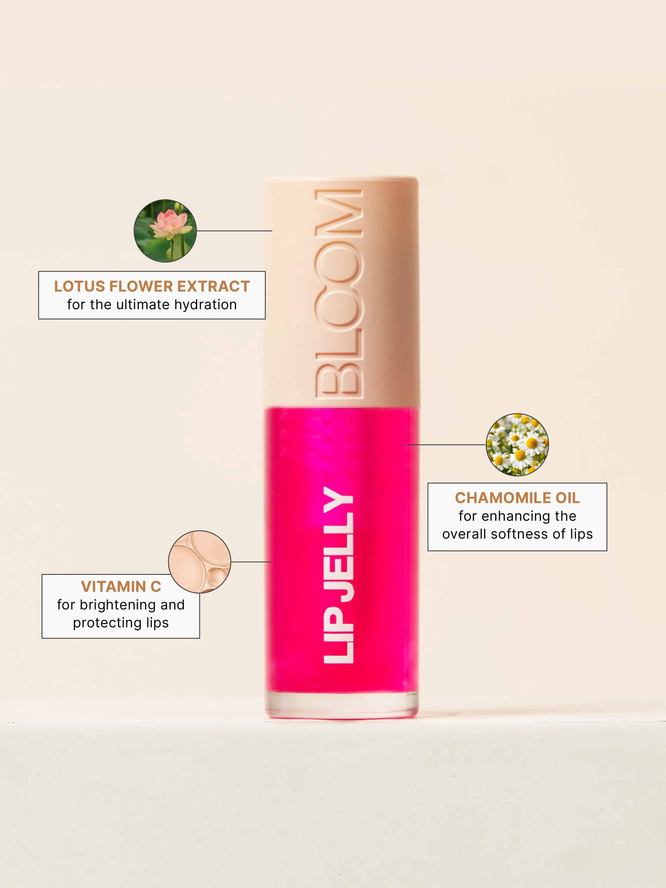 Studiowest Bloom Pink 02 Sweetpea Lip Jelly - 6.5 GM