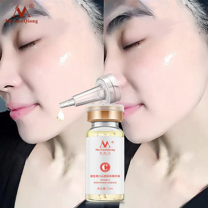 Vitamin C Whitening Freckle Serum Remove Melasma Dark Spots Cream Moisturizing Brighten Firming Face Essence Skin Care Cosmetics